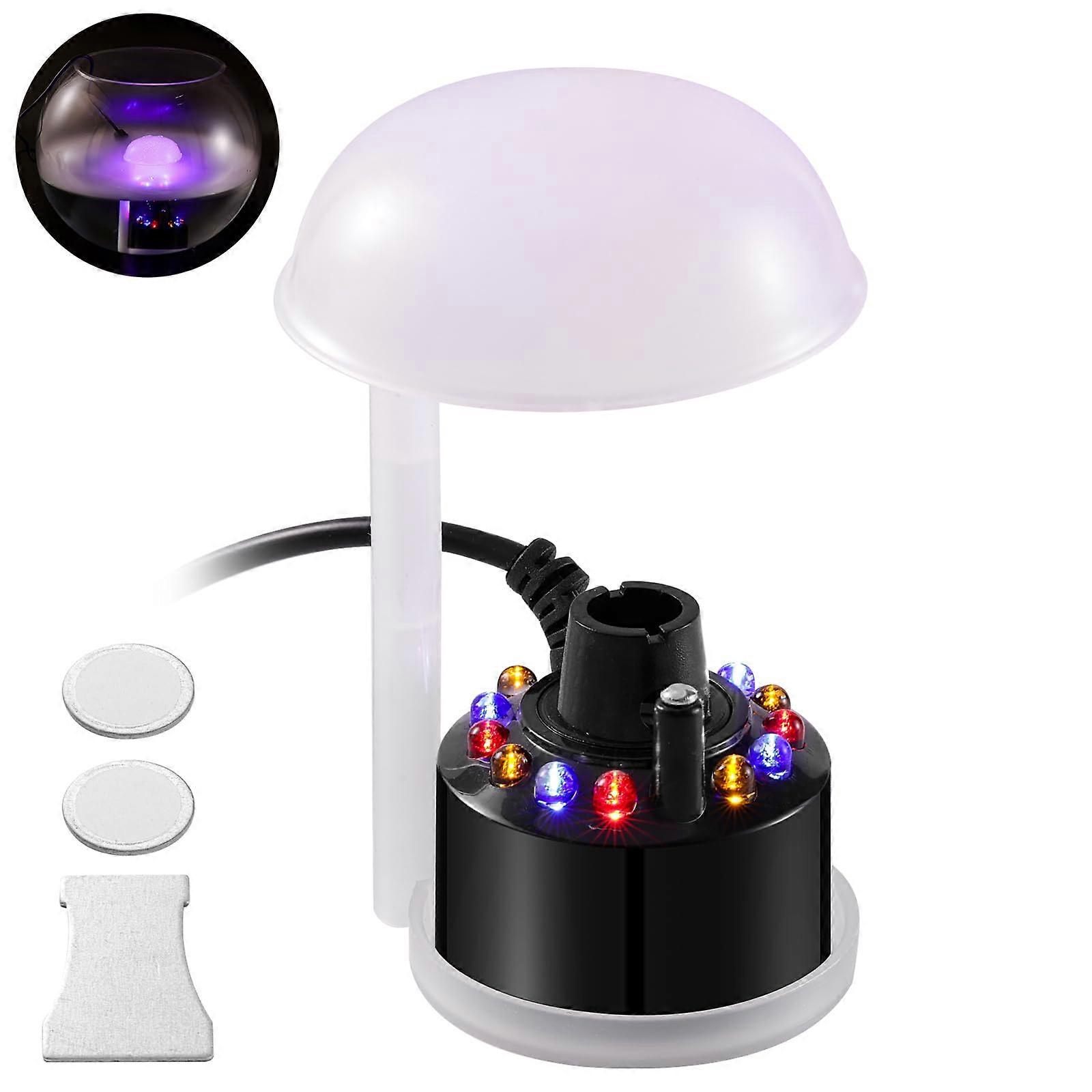 Mist Maker 12 LED Fogger with Splash Guard for Fountain Pond and Halloween Decor