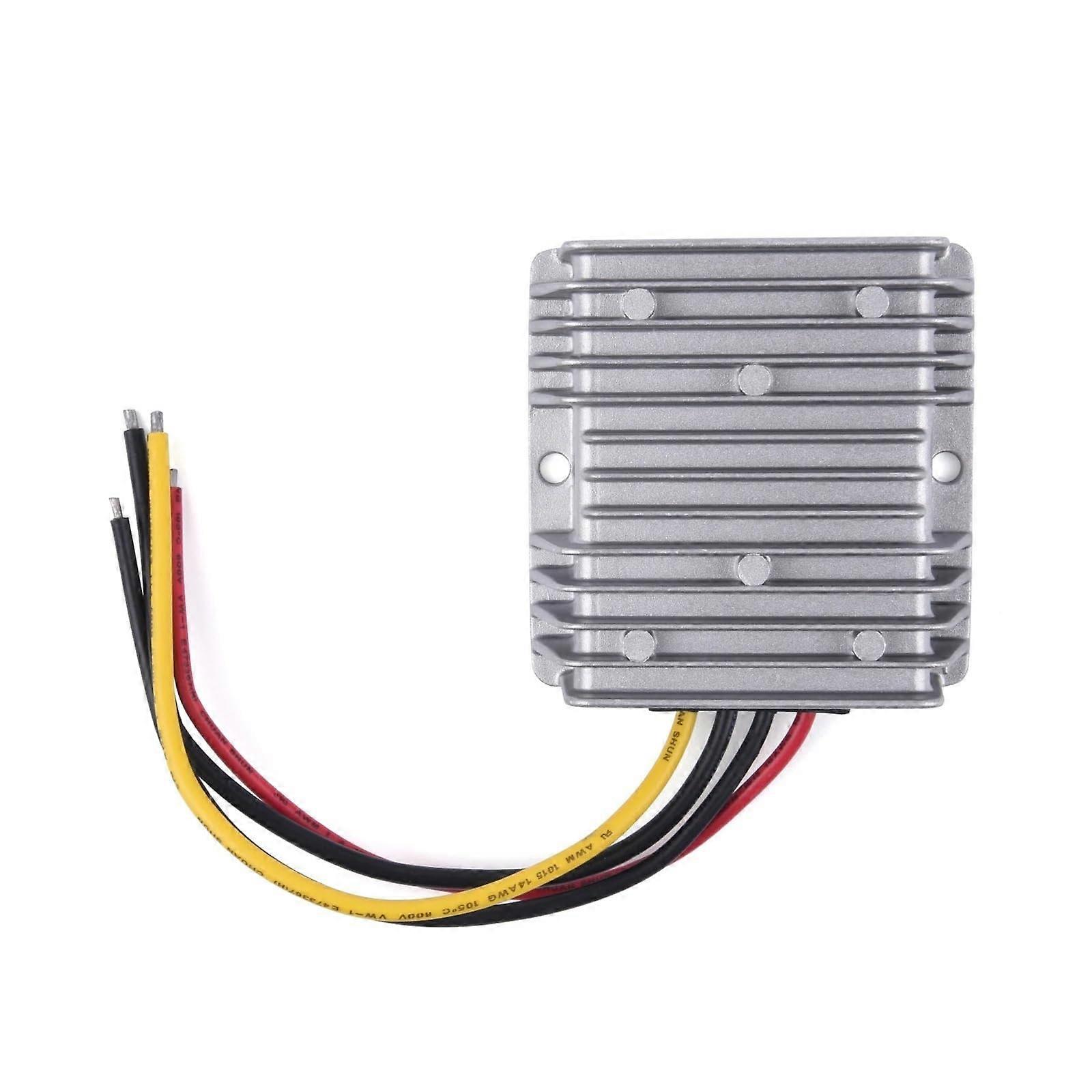 DC to DC Converter 36V48V to 19V 10A Step Down Voltage Regulator Waterproof  Power for Car