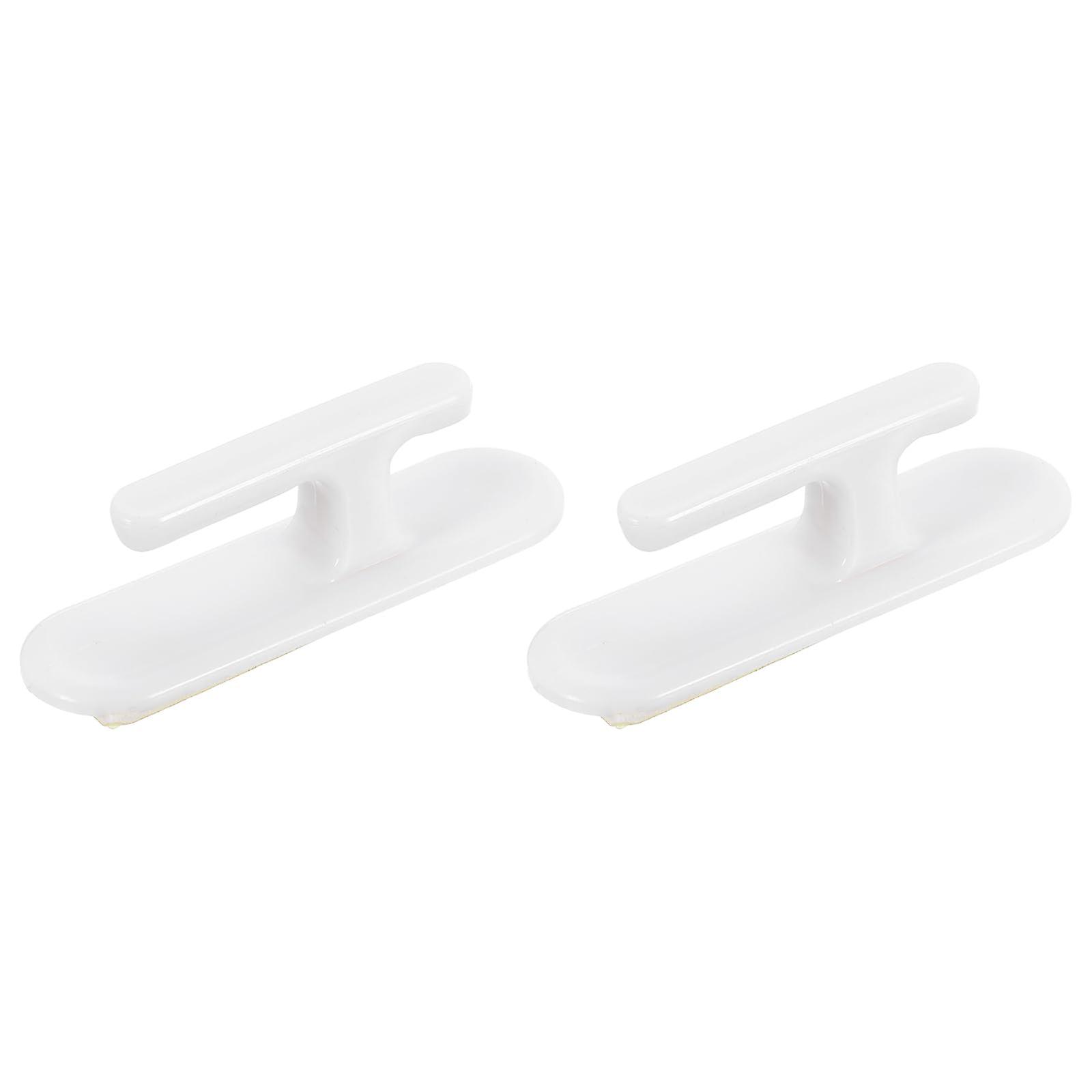 2Pcs Blind Cord Safety Holder, SelfAdhesive Tangle Window Blind Cord Wrap for Child Safety, White