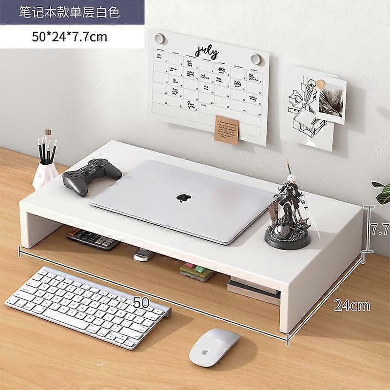 Laptop Height Rack Desktop Monitor Screen Holder Base Office Desktop Shelf Storage Station