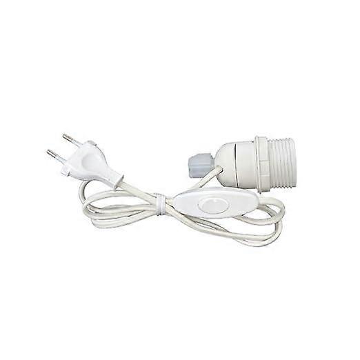 E27 socket with durable cable and adapter for recycled bottles | DIY switch socket | Decorative vintage lighting ideal for budget-friendly creative en