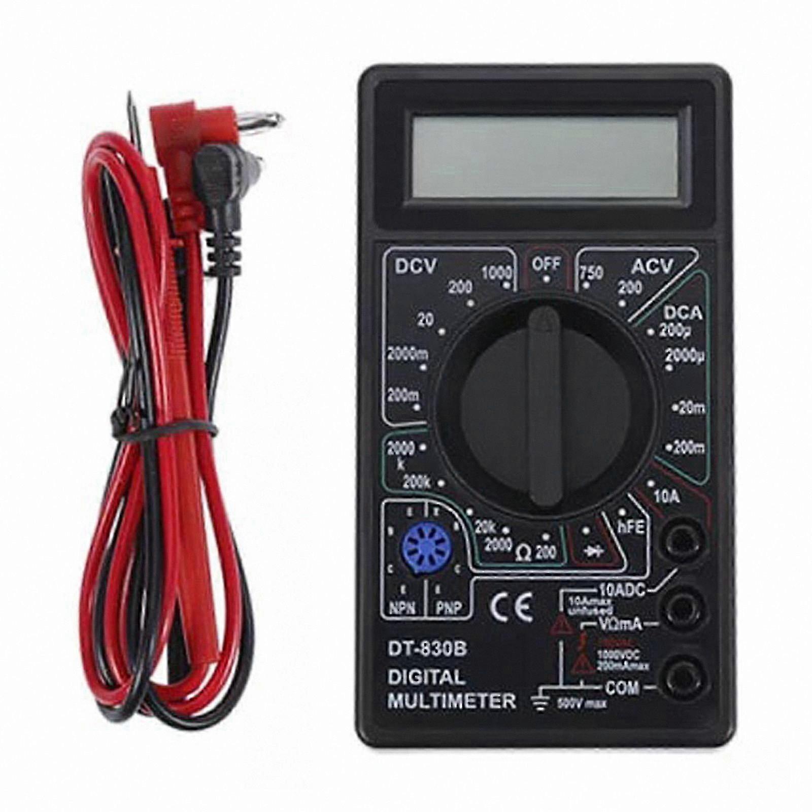 Digital Multimeter Probe for Voltage Resistance Current Measurement in Amps and Ohms