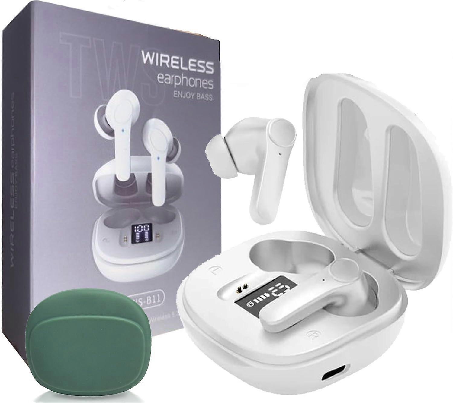 Translation Earbuds Real Time 144 Languages with Noise Cancellation for Travel and Business White
