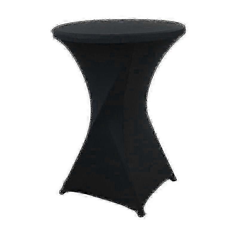 Black Bistro Table Cover 60-110cm
