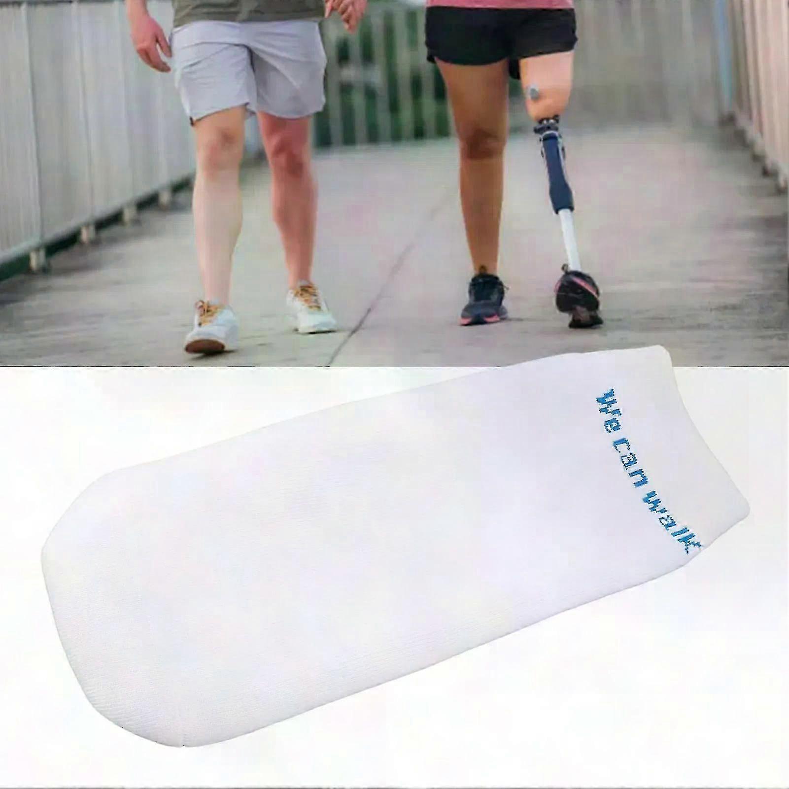 Prosthetic Calf Compression Sleeve Silicone Shrinker Protective Stocking