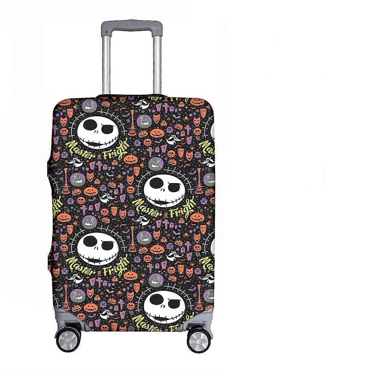 The Nightmare Before Christmas Luggage Cover Tag, 18/24/28/32 Inch Suitcase Protector Tag Pattern-03