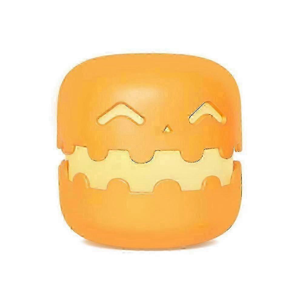 Halloween Pumpkin Night Lights with Smiling Face, Jack O Lantern Decorations