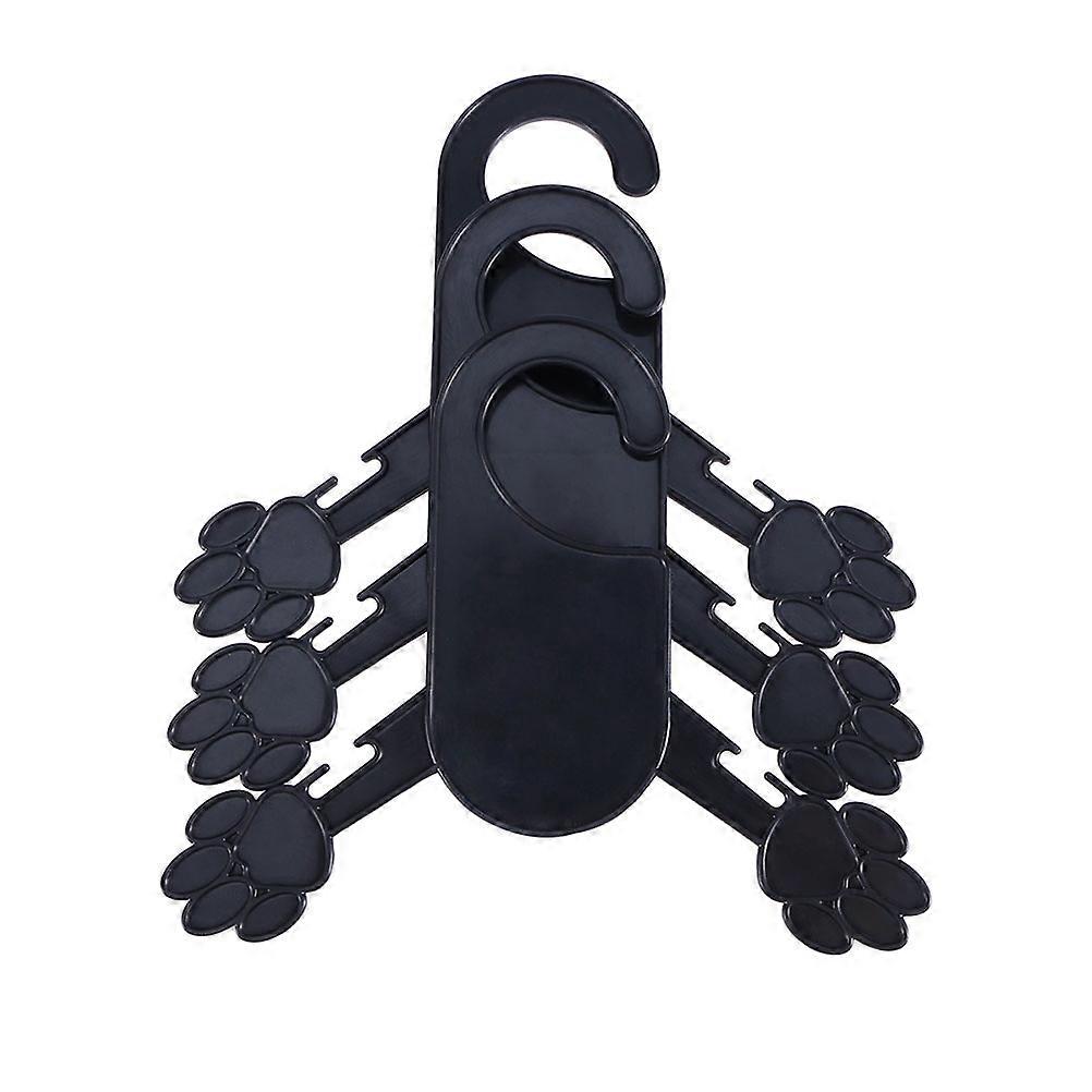 Pet Clothes Hanger Rack Plastic Durable Pet Clothes Rack for Storage 12Pcs