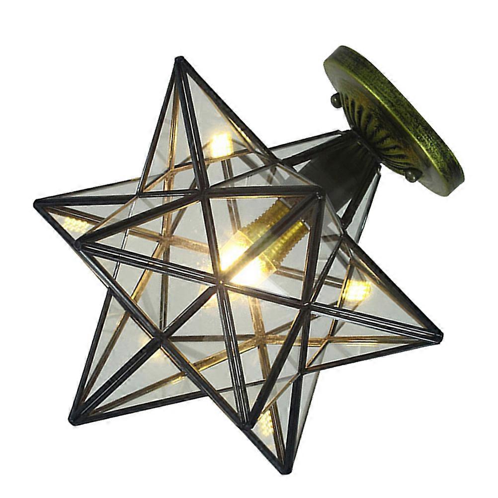 Decoration Lamp Pentacle Ceiling Light for Indoor Use 2Pcs
