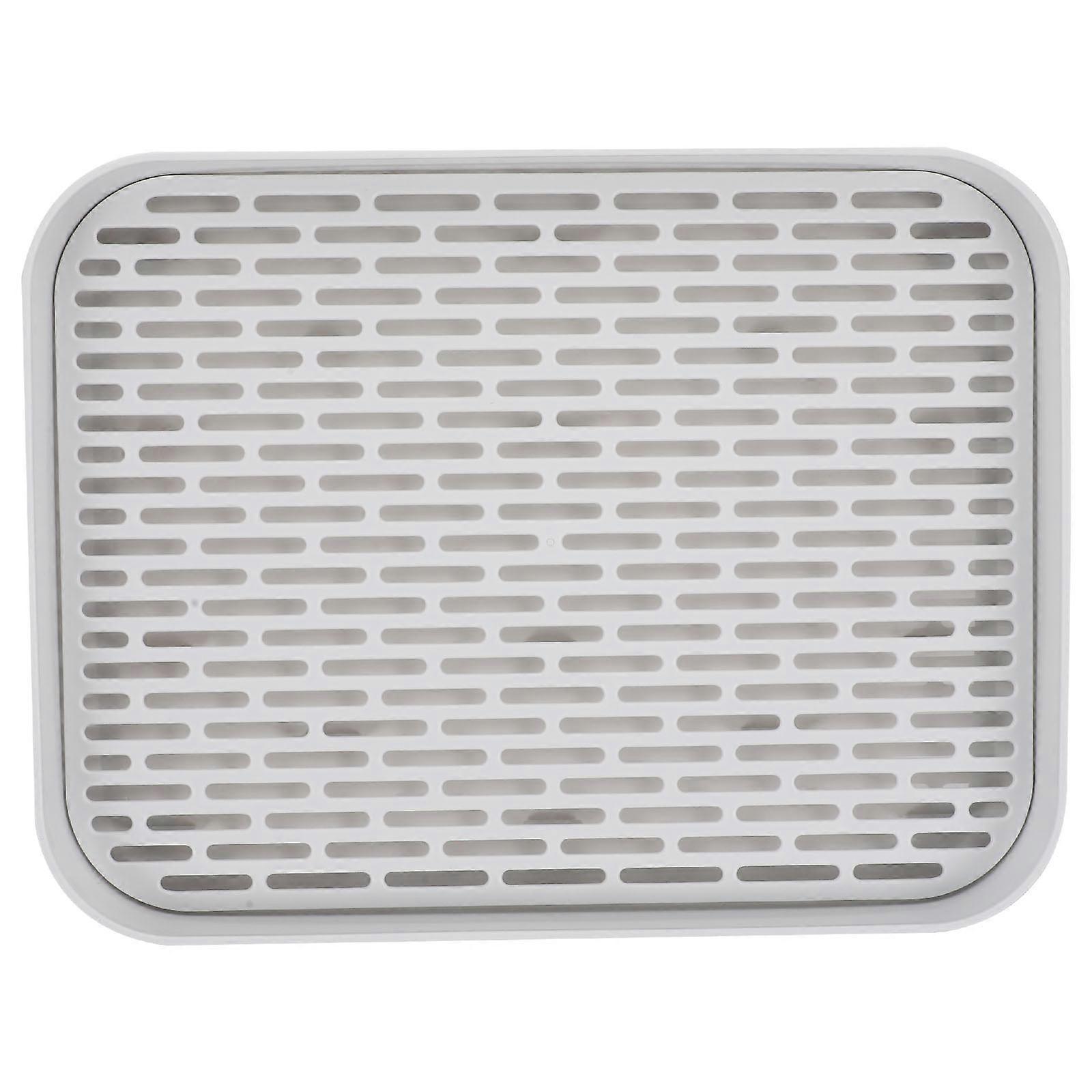 White Kitchen Draining Tray Plastic Drain Board for Kitchen Use Detachable Tray