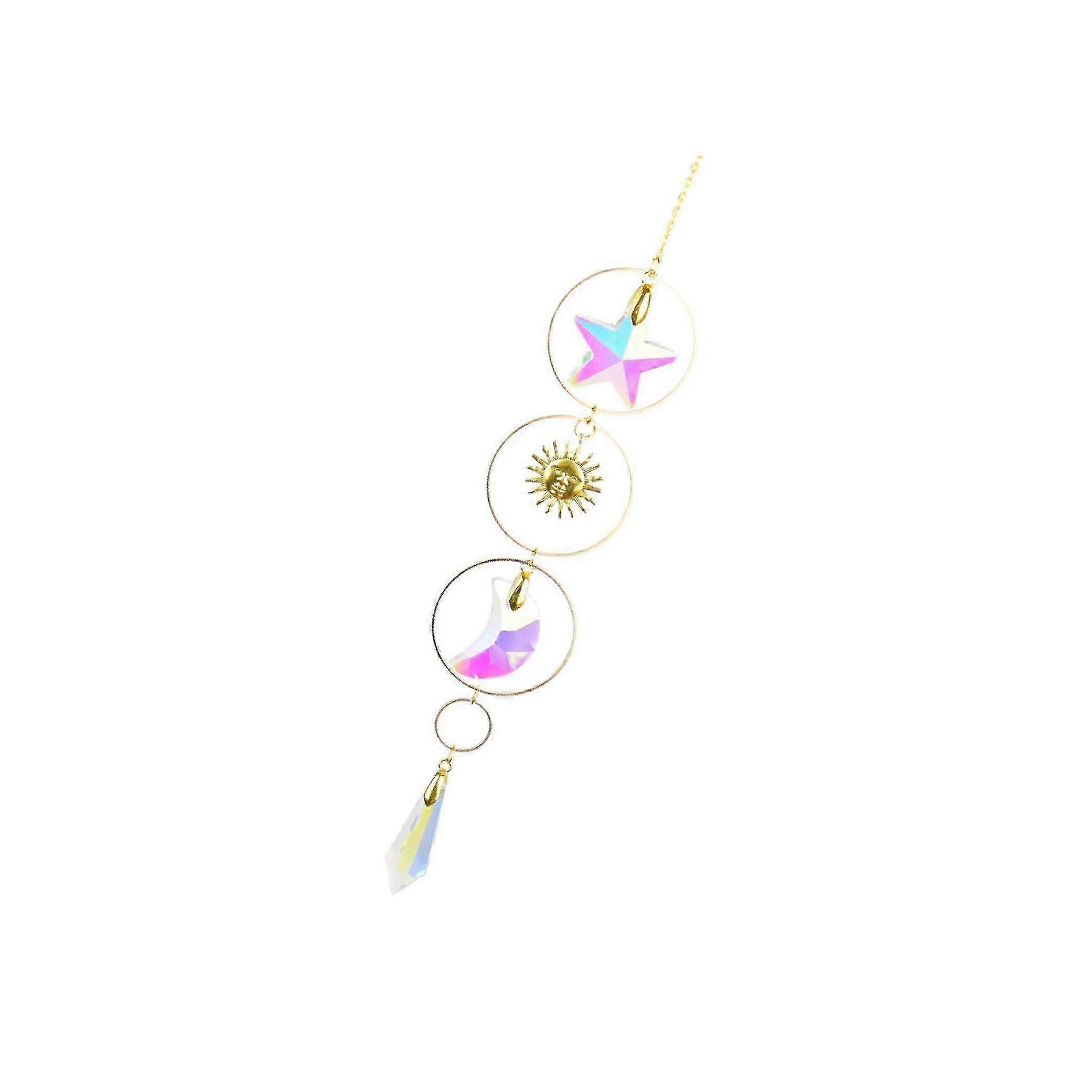 Crystal Balcony Window Hanging Decor Beautifully Reflects Light