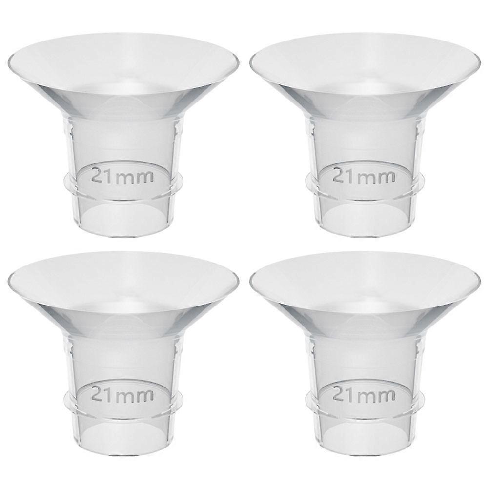 Breast Pump Flange Inserts Silicone Wearable Flange Inserts 4Pcs
