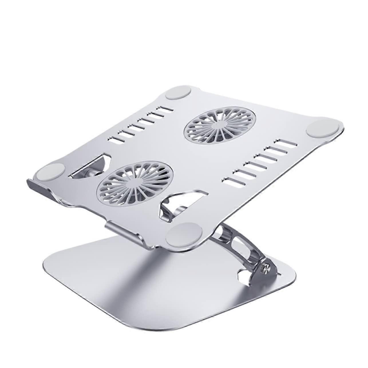 Adjustable Laptop Stand with Ergonomic Height, Foldable Riser for Desk and Heat Dissipation