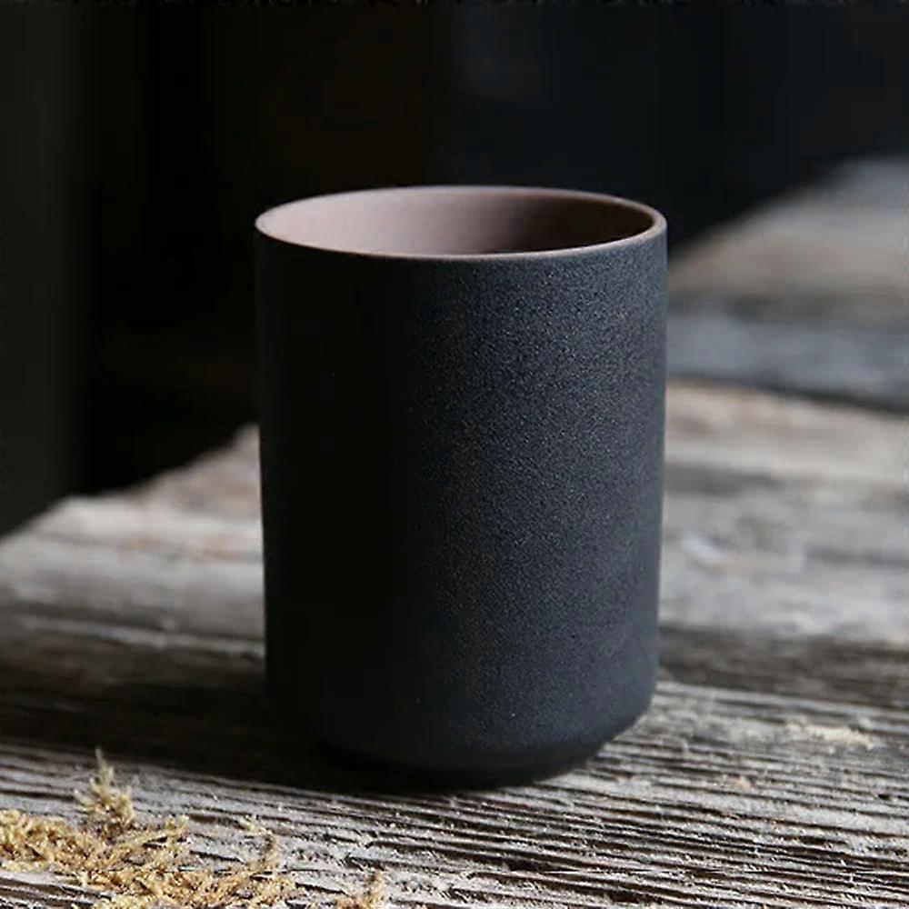 Japanese Ceramic Coffee Mug 300ml with Elegant Gradient Design, Handmade Stoneware Tea Cup