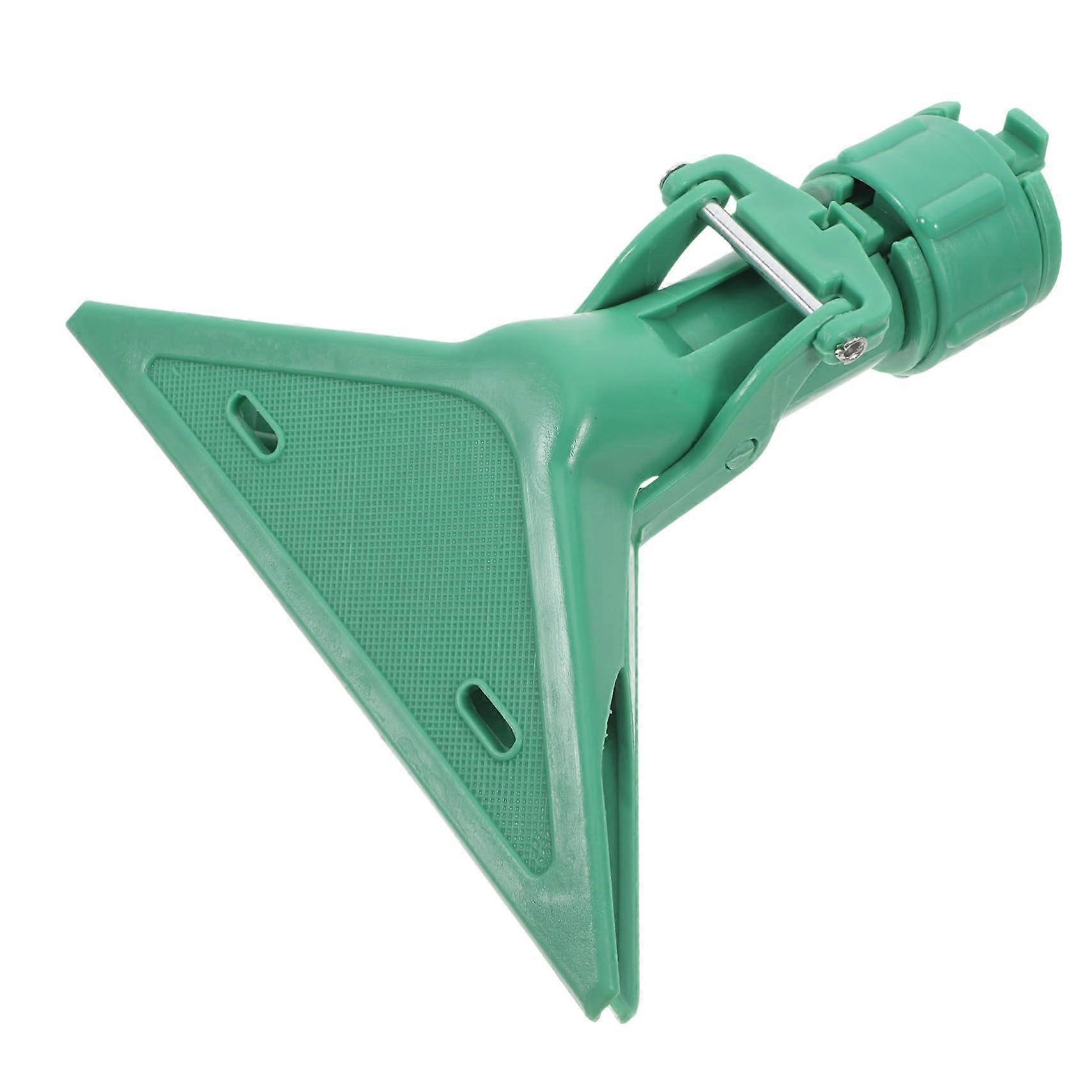 Mop Clamp Replacement Head with Extendable Rod Connector for  Reach Cleaning and Wide Use