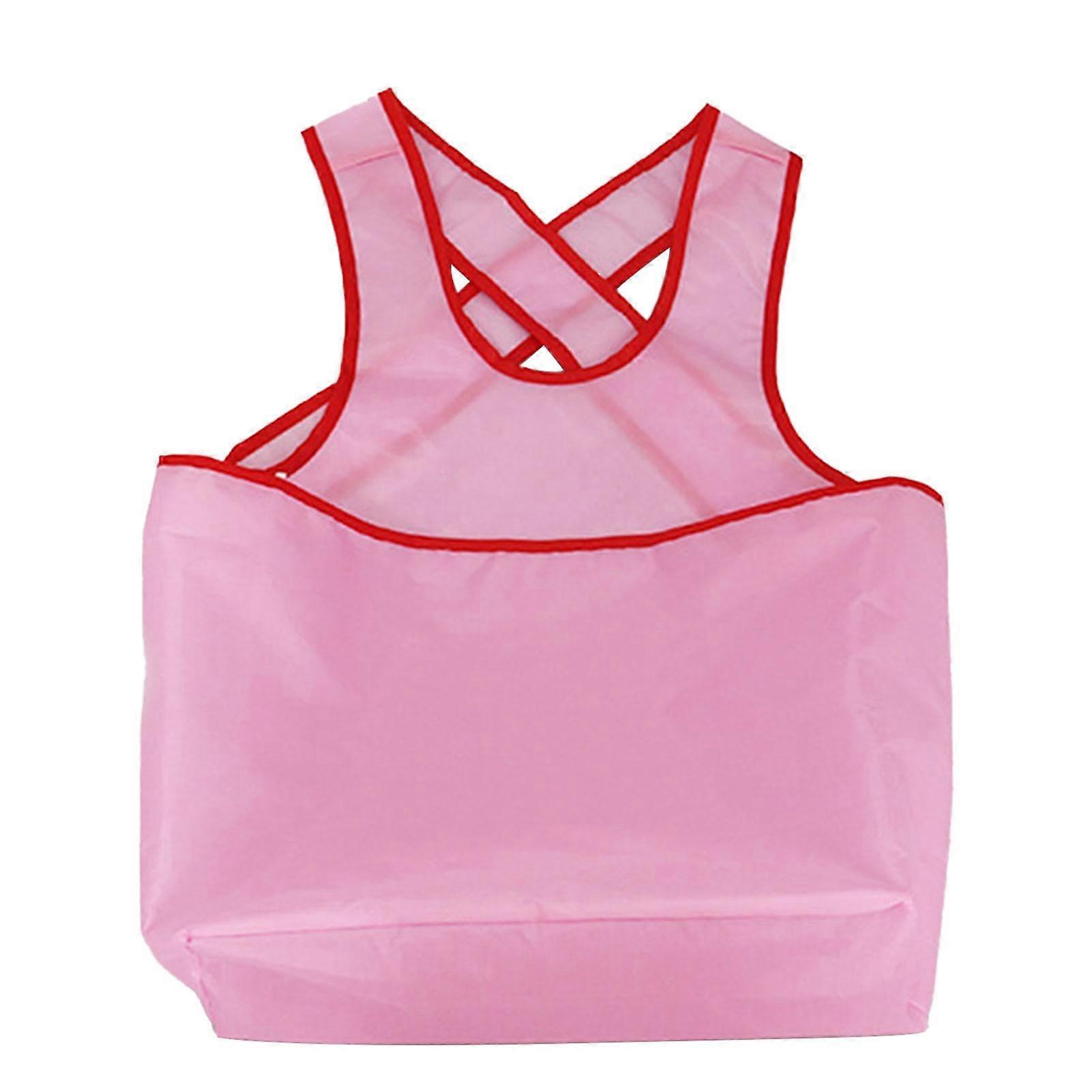 Waterproof Laundry Apron with Large Pockets and Sleeveless Design for Clothes Drying 1pcs