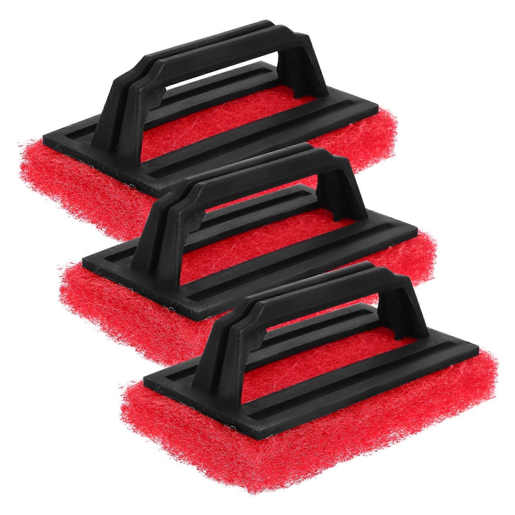 3pcs Screen Printing Cleaning Brush Set for Efficient Ink Removal and Graphic Textile Use