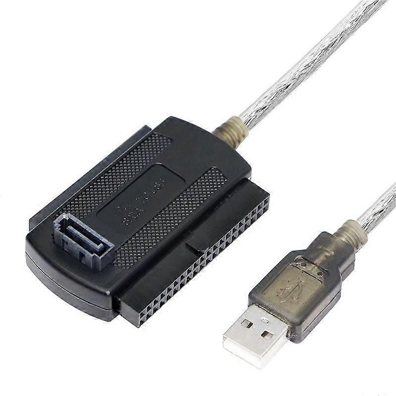 USB 2.0 to IDE & SATA Cable, Cable Length: approx 55cm (EU Plug)
