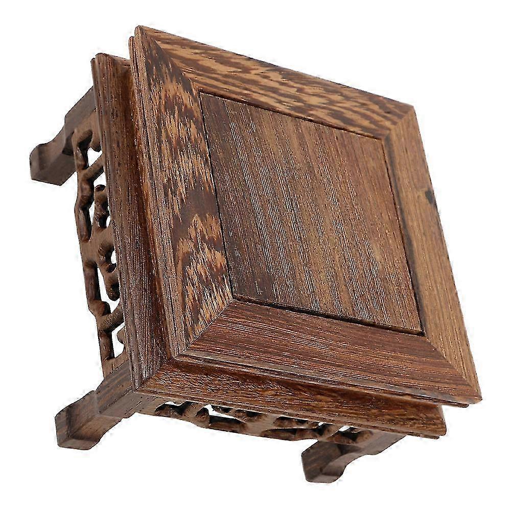 Chicken Wing Wood Riser Rectangular Stand for Display