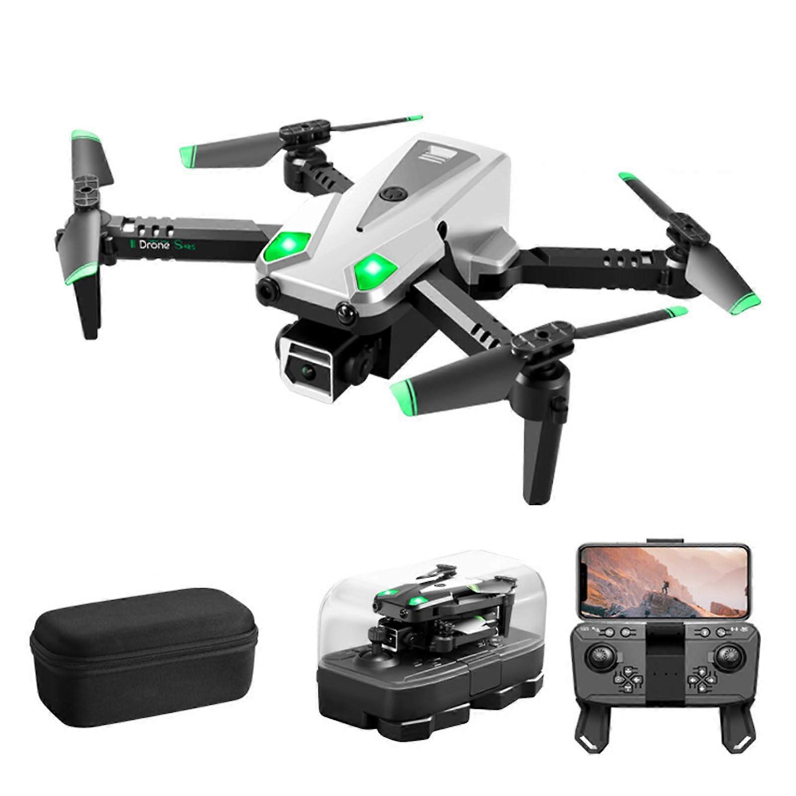 RC Drone for Kids with HD Dual Camera, Optical Flow, Headless Mode, Wide Angle, LED Effects