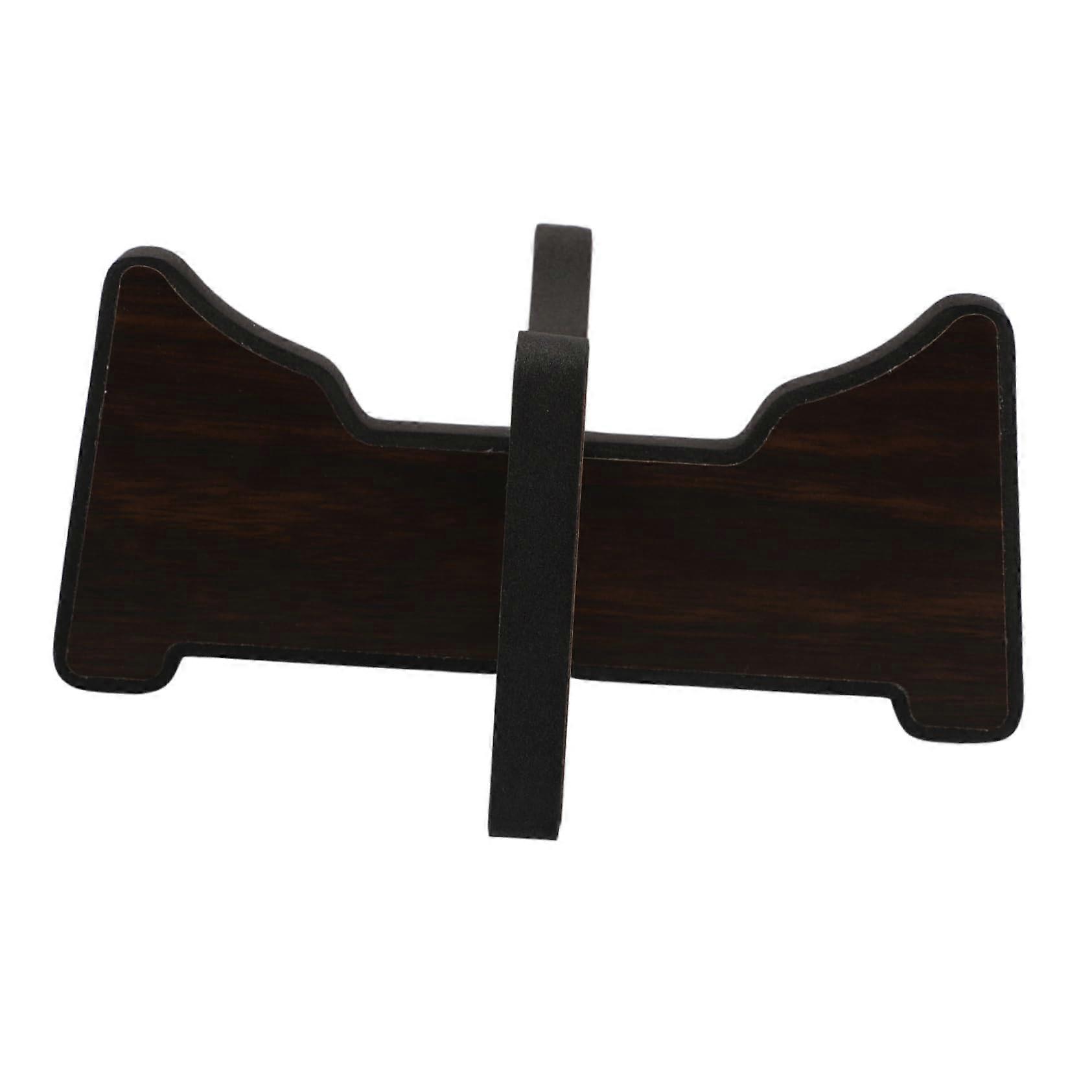 Handmade Wooden Snare Drum Stand with Adjustable Stable Support and Wide Compatibility