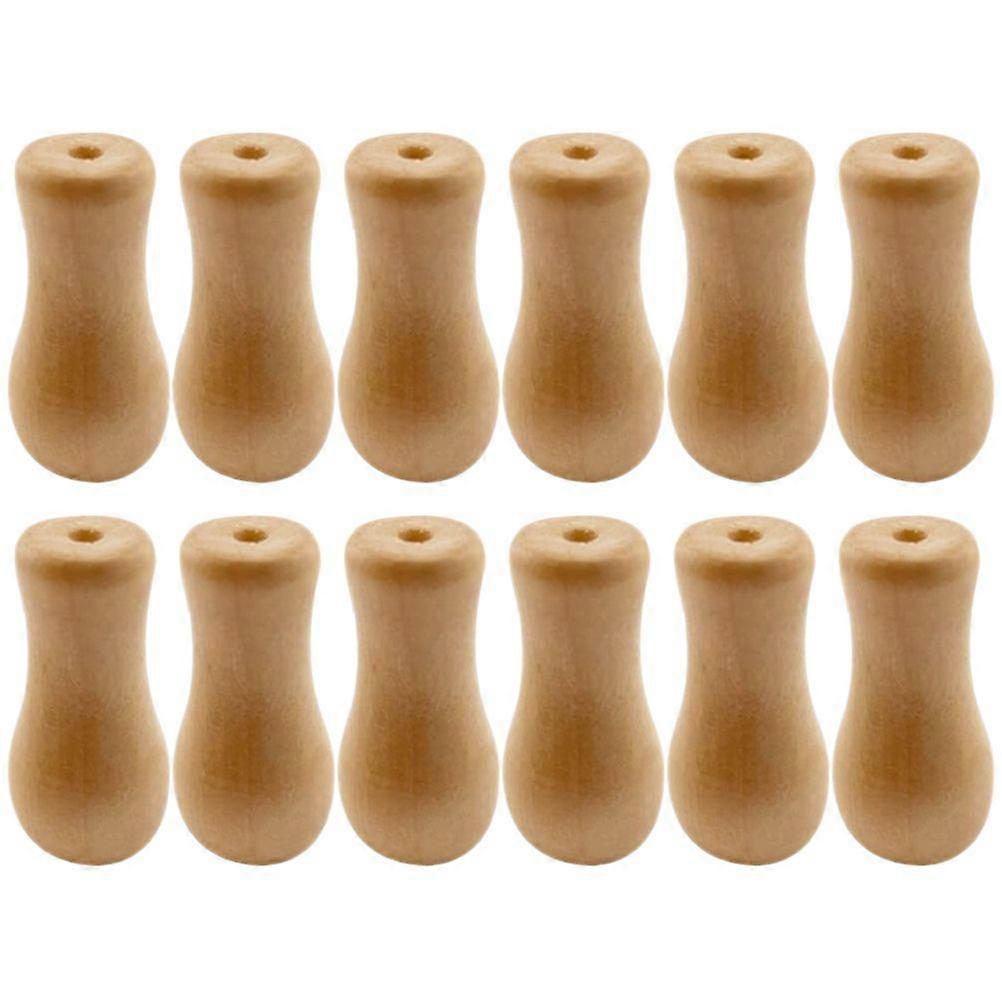 12pcs Window Blind Pull Cord Knobs Shade Pulls Knobs Replacements for Roller Shades