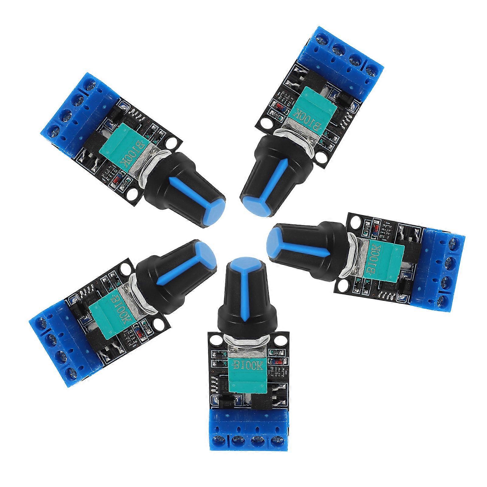 10A Dc Motor Speed Controller Module with Adjustable Speed and Switch Function 15Pcs