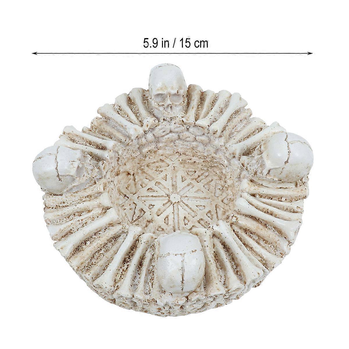 Skull Ashtray Creative Resin Ashtray Decorative Butt Holder