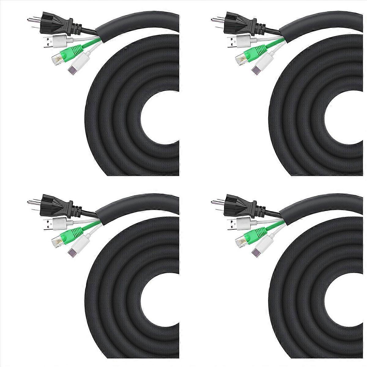 Dog and Cat Cord Protector 10ft ,Cable Sleeve 1/2inch