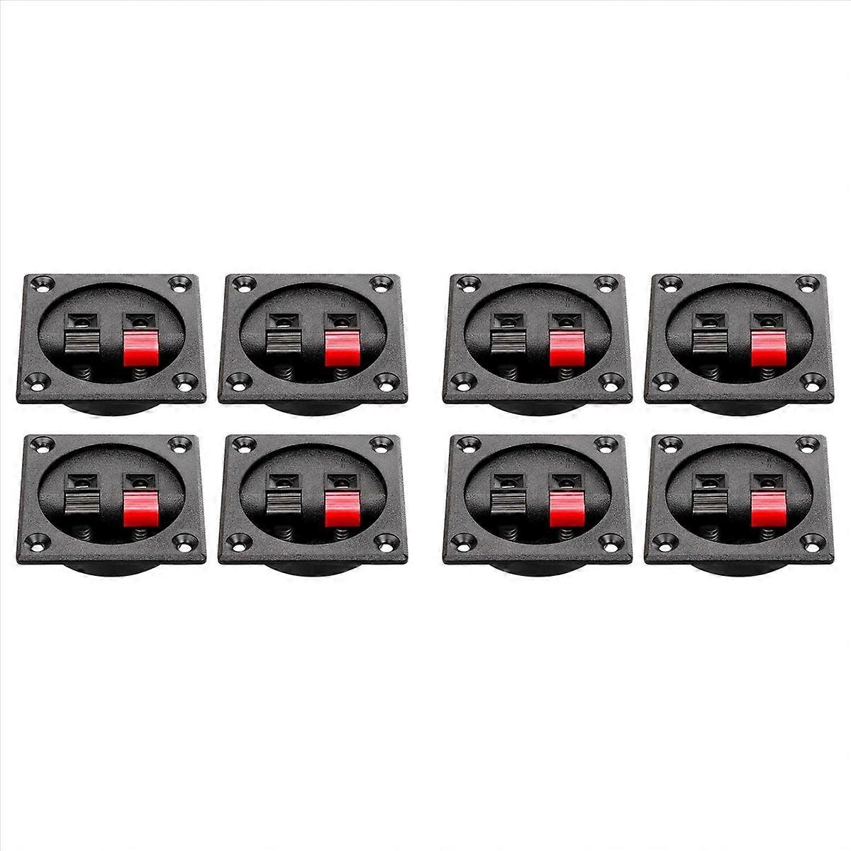 4PCS Speaker Box Terminal Cup, Spring Square Subwoofer Box