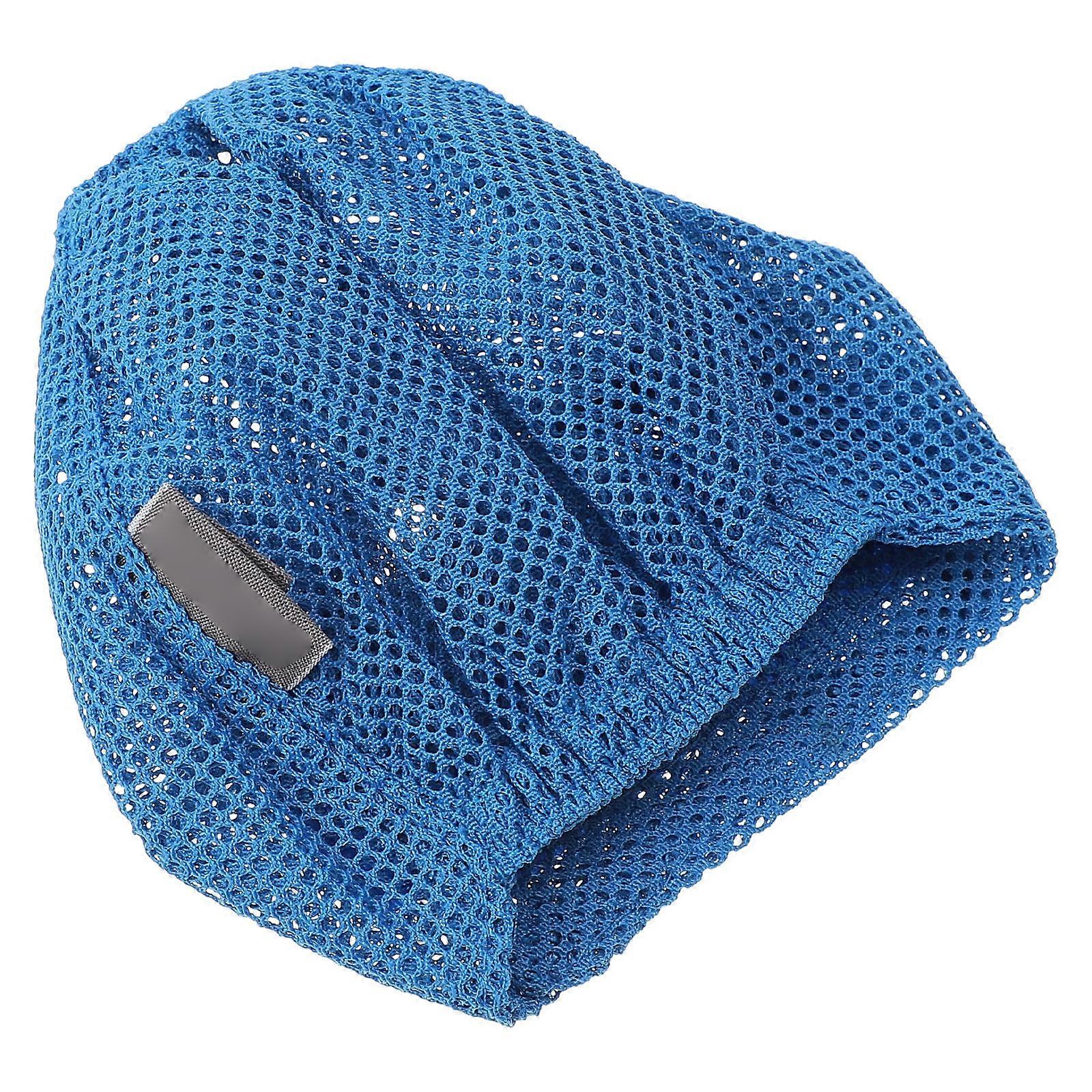 Blue Pet Cat Mask for Bite Resistance with Breathable Design 1Pcs