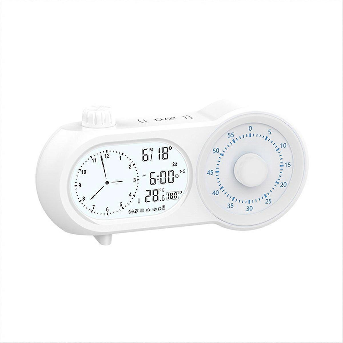 Visual Timer Lcd Dual Screen Clock Autonomous Manager Plastic Clock