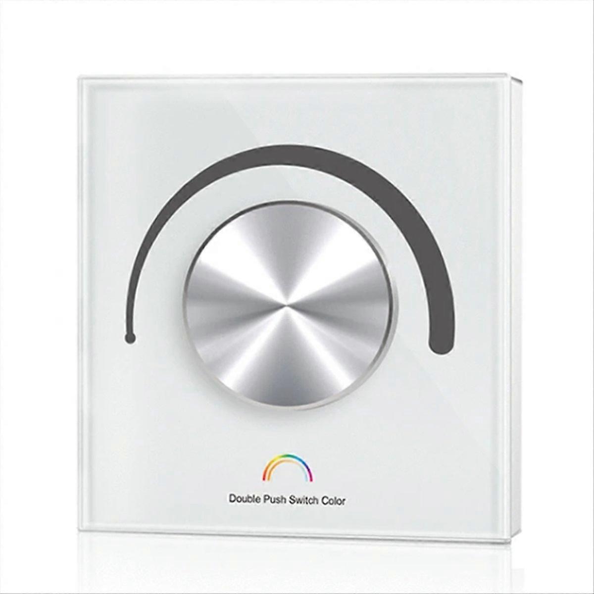 Rotary Glass Panel Constant Voltage LED Controller White