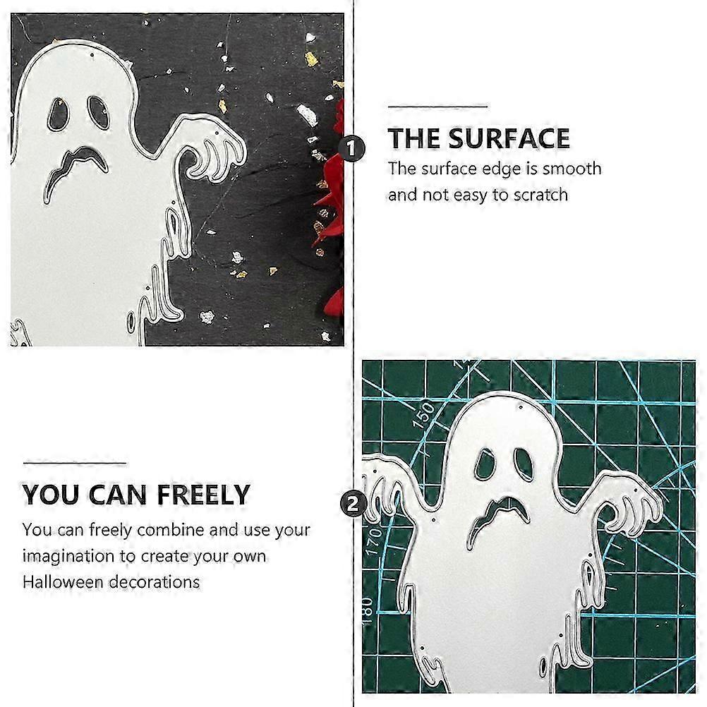 Halloween ghost metal cutting mold, suitable for DIY craft embossing decorations