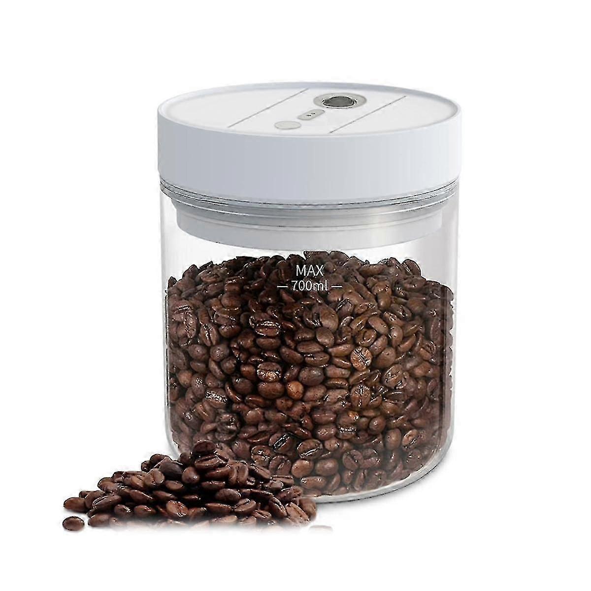 Vacuum Sealed Coffee Bean Storage Jars