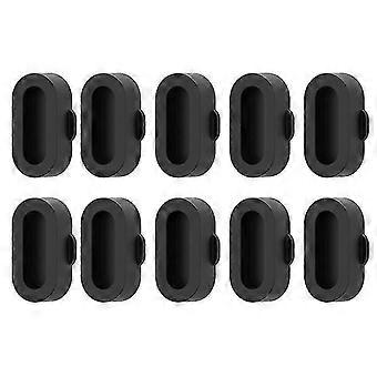 10pcs Silicone Dustproof Cap Cover Compatible Garmin Fenix5 5s 5x 6 6s 6x Charging Port -NBB