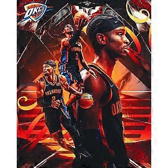 SHAI GILGEOUS-ALEXA NDER Oklahoma City thunder Stress Reliever Jigsaw Puzzle S1557