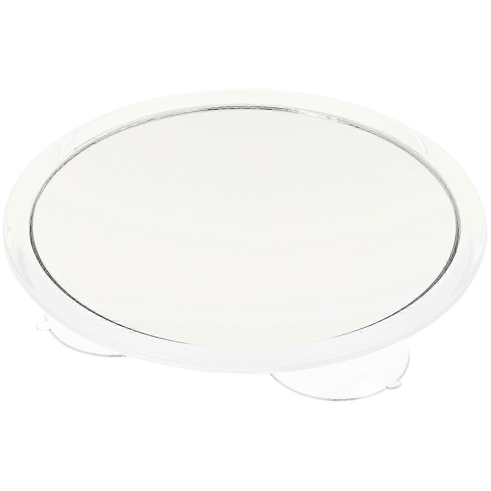 Bathroom Makeup Mirror with Suction Cups, 3-Pack Single-Sided Design