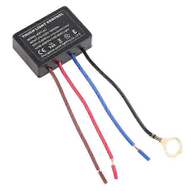 Lamp Touch Dimmer Switch Module for ON/OFF Control Quick Install