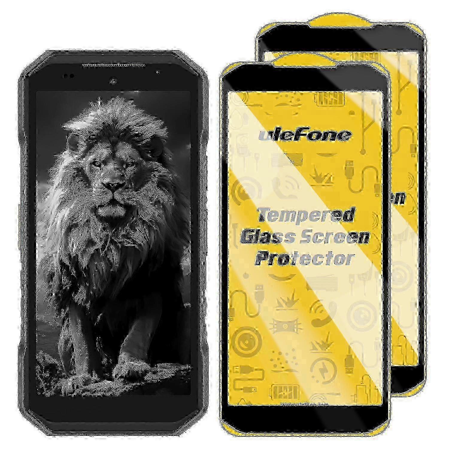9H Tempered Glass Screen Protector Compatible with Ulefone Devices