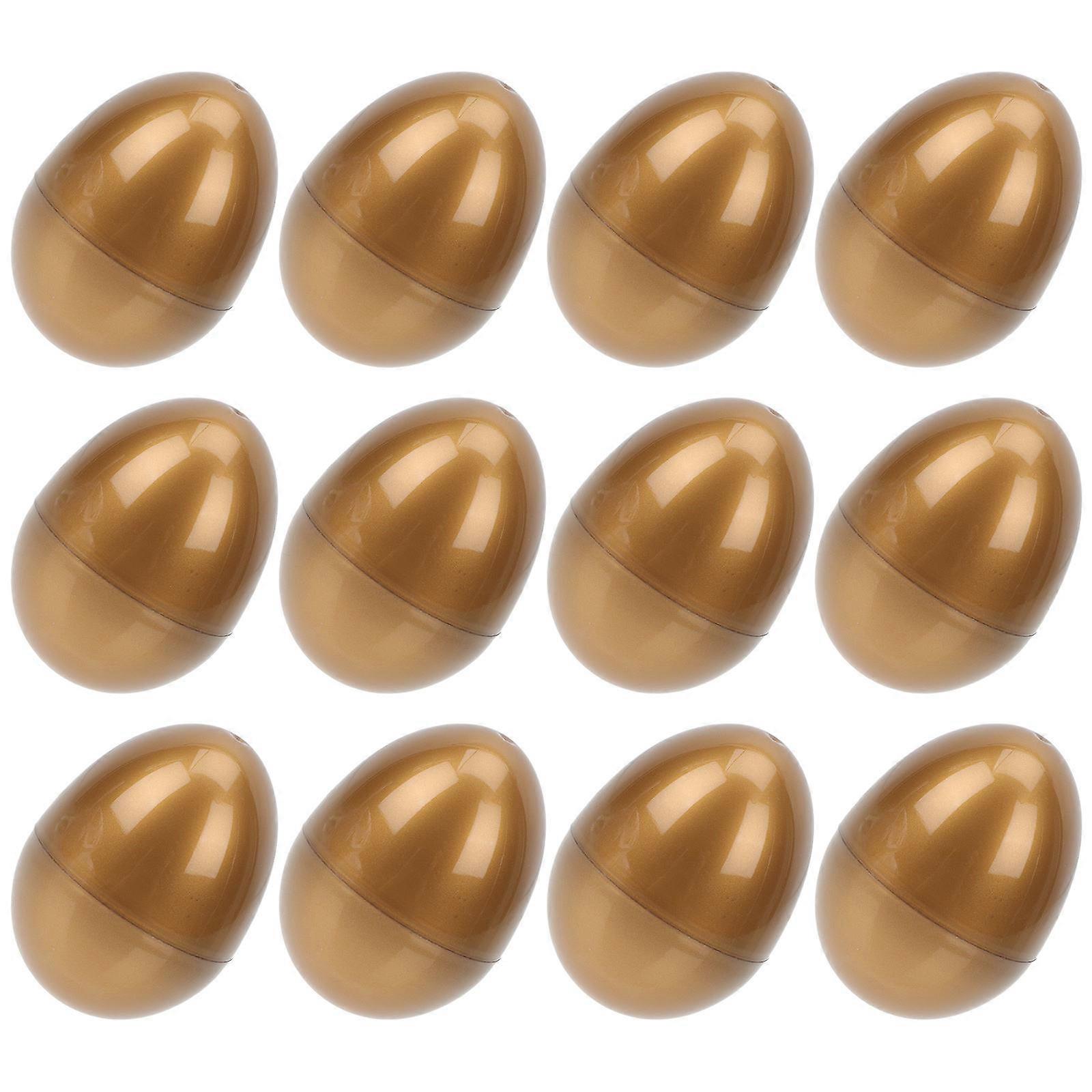 Plastic Easter Eggs Easter Egg Decorations for 12Pcs