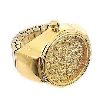 Ringuhr für Damen – schlichte Glitzerringuhr – Geschenkidee für Damen und Herren