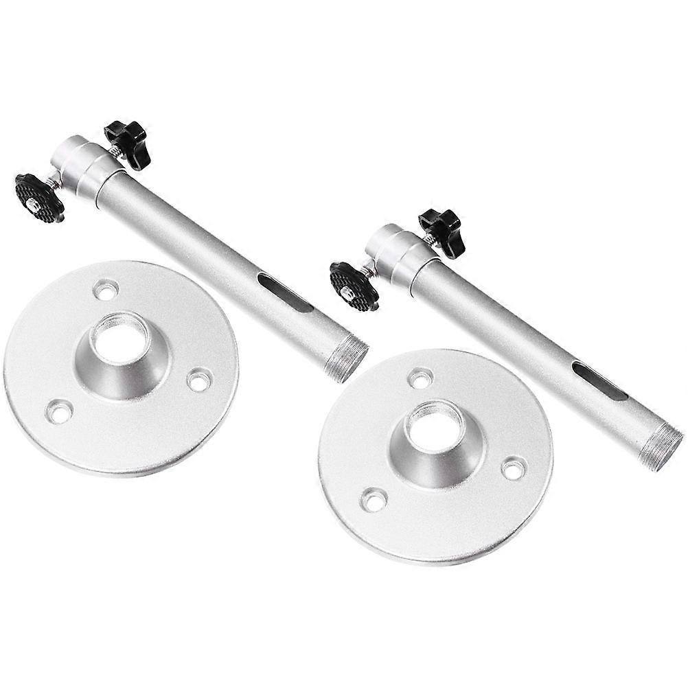 Ceiling Mount Projector Holder Angle Adjustable For Mini Projector Square Design 18.5x8.7cm 2Pcs