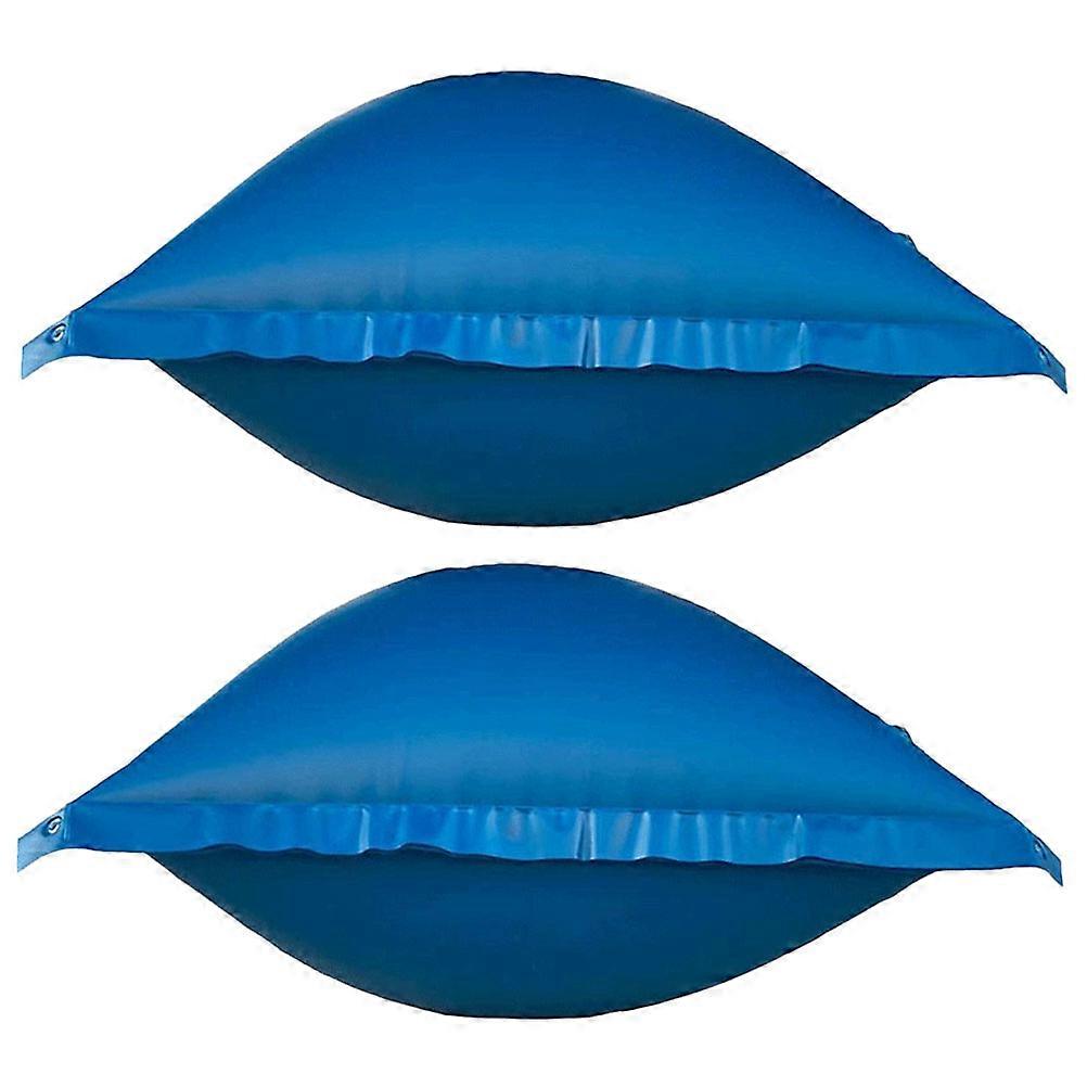 Blue PVC Inflatable Pool Pillow for Winter Pool Use 1Set Durable