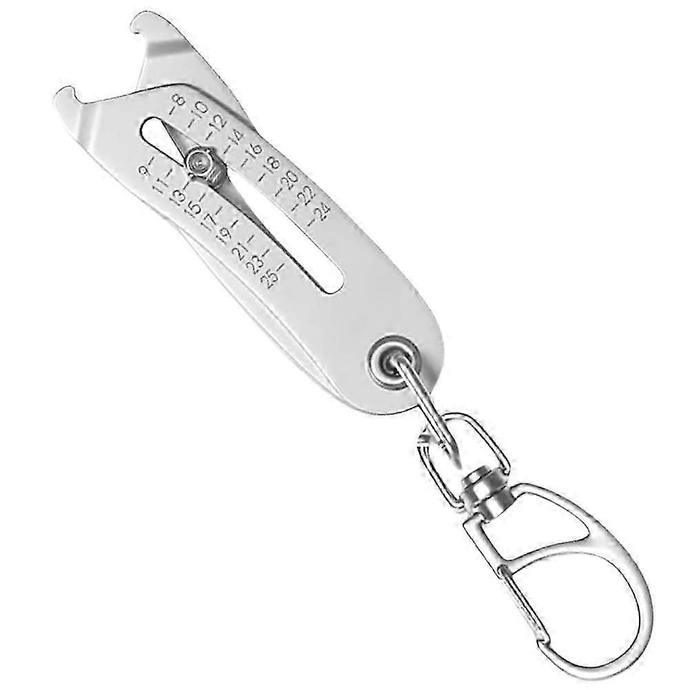 Portable Thread Size Checker Keychain, Bolt and Nut Identifier