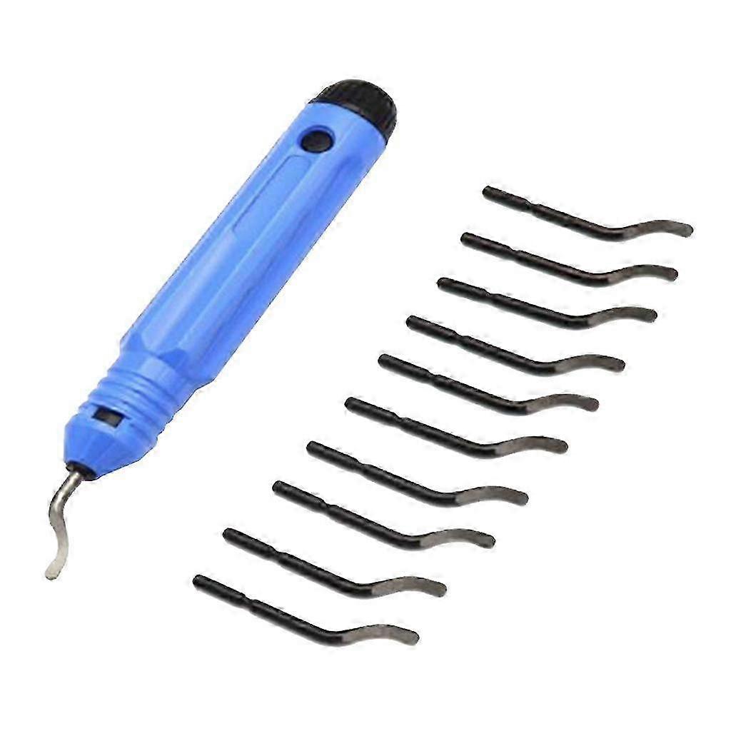 Manual Deburring Tool With 10 Heads For Copper Or Plastic