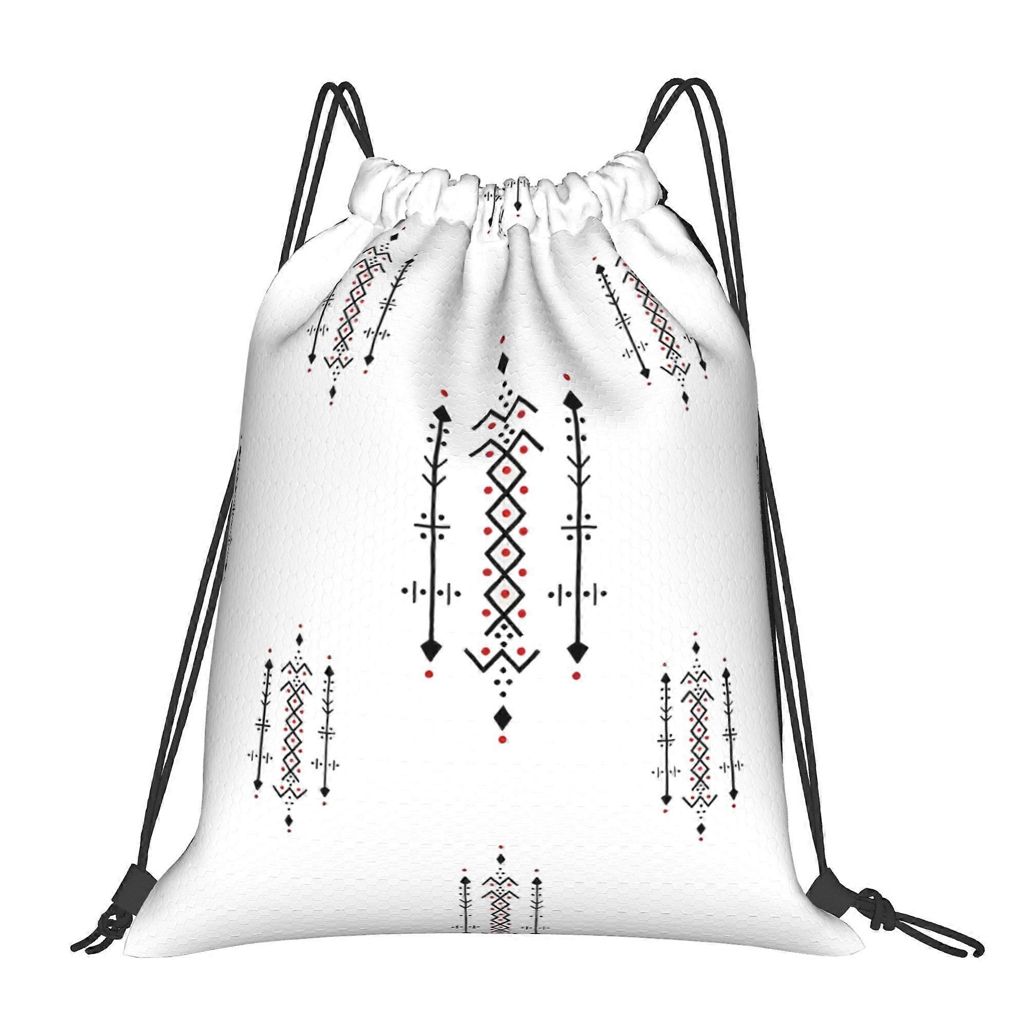 Bolsas con cordón con estampado cabilio-Gqazw