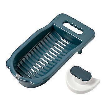 Lightweight Wash Board with Scrub Handle Reusable Practical Laundry Scrubber for Camping Trip_mpn