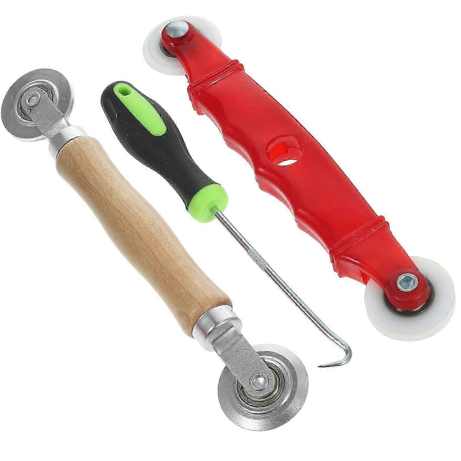 Screen Rolling Tool for Window Door Screens Featuring Durable Handle 1Set