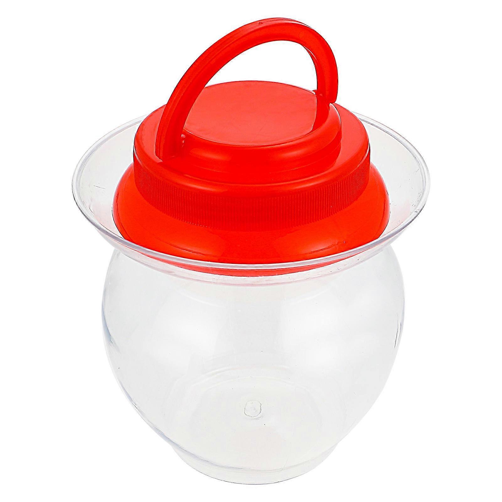 Clear Pickle Jar Plastic Pickle Pot Kitchen Storage Container